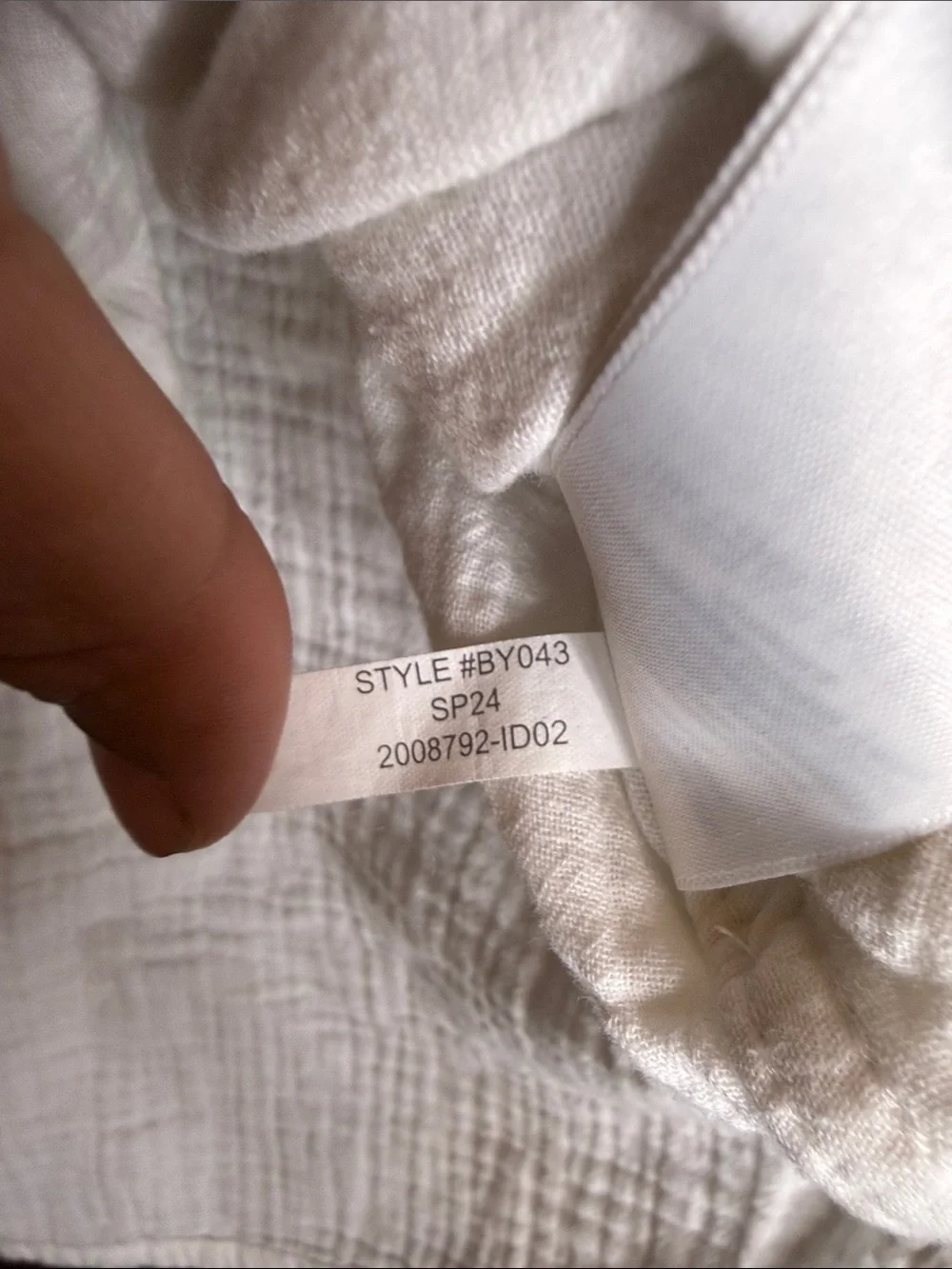 J. Crew cotton white Textured Casual Button-Down Shirt